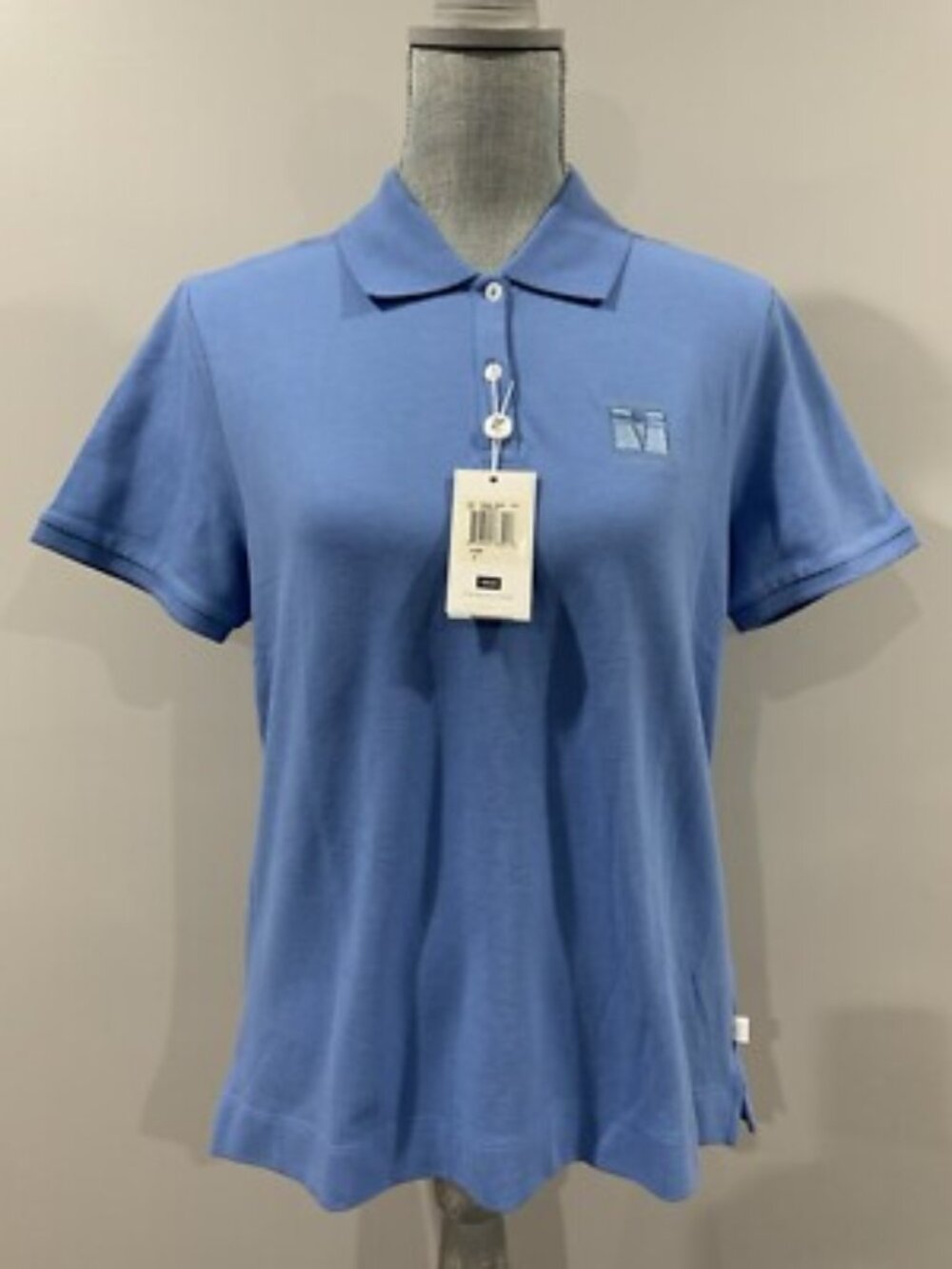 Ashworth Polo Golf Short Sleeve Shirt Women’s Large Mendakota Country Club NWT